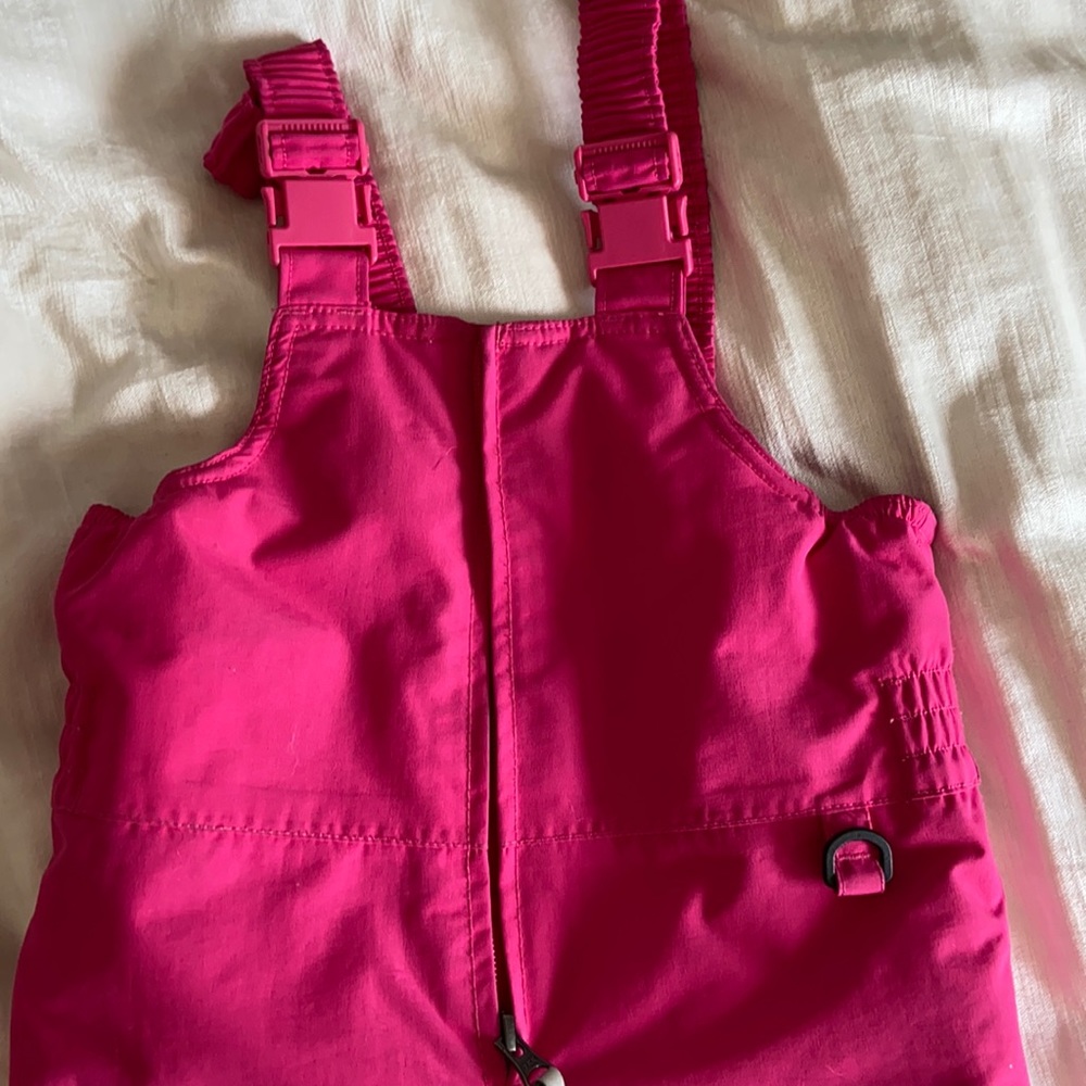 Girls Hanna Andersson Snow bib. Size 3.